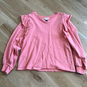 Universal Thread Ruffle Sleeve Sweashirt